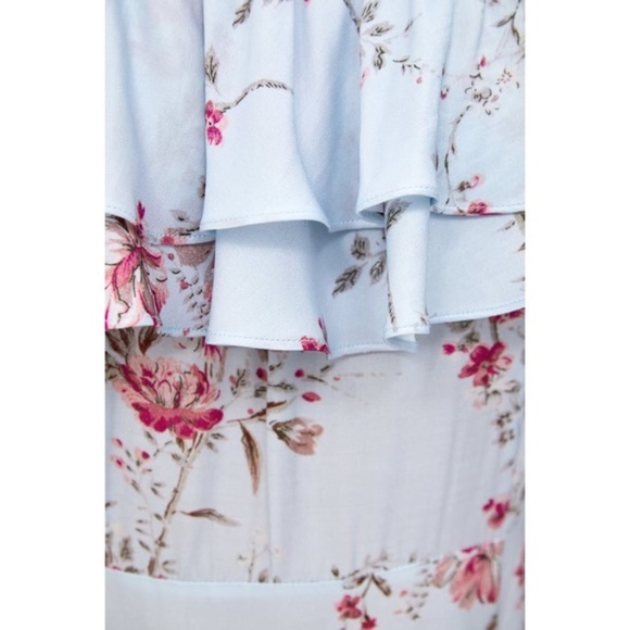 ZARA Floral Print Maxi Dress - Picture 5 of 12